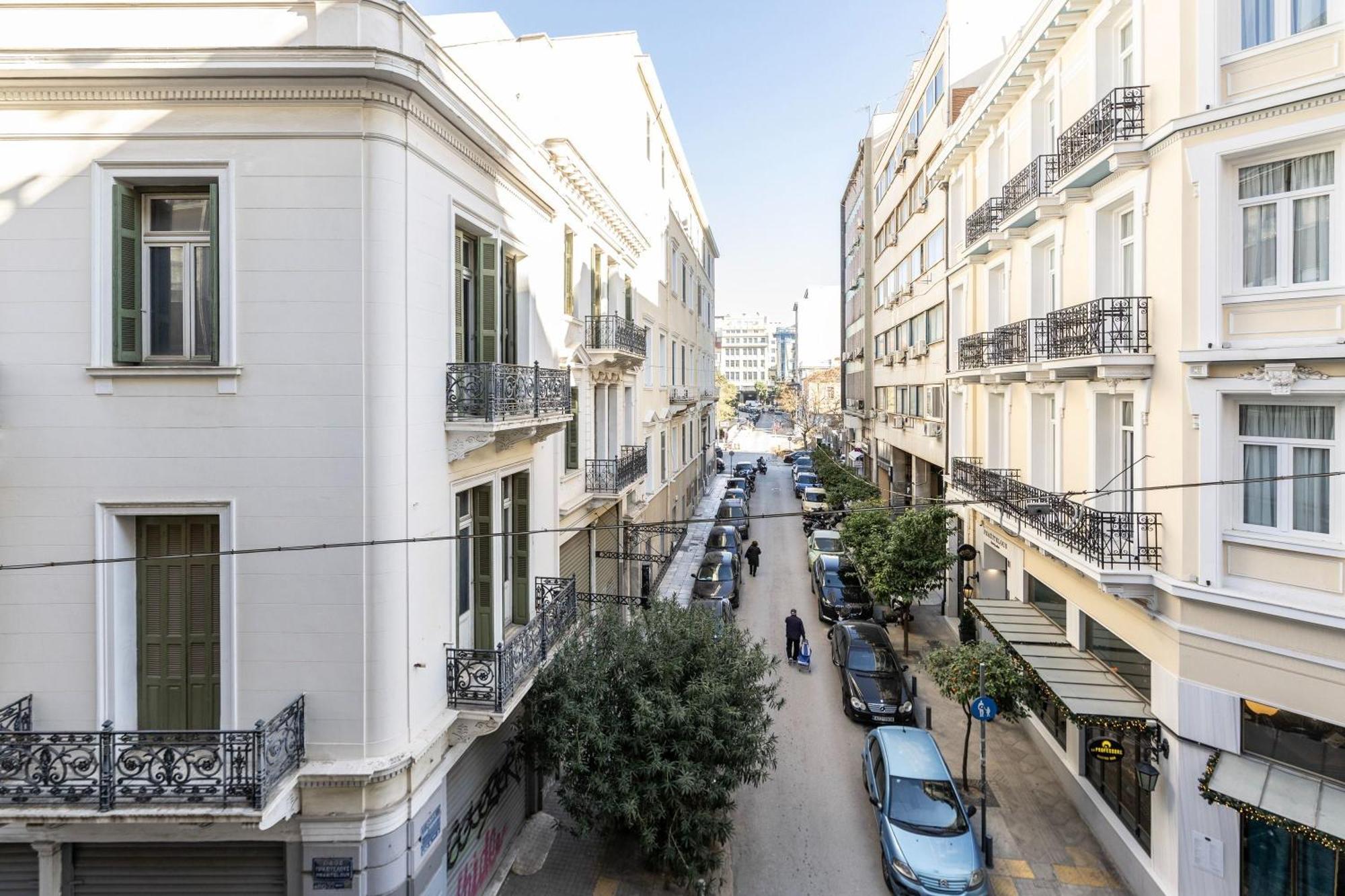 Celestial Athens Suites At Praxitelous ภายนอก รูปภาพ